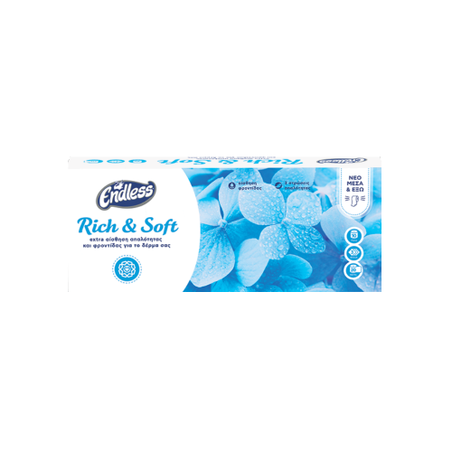 Endless Χαρτί υγείας Rich & Soft 3φυλλο